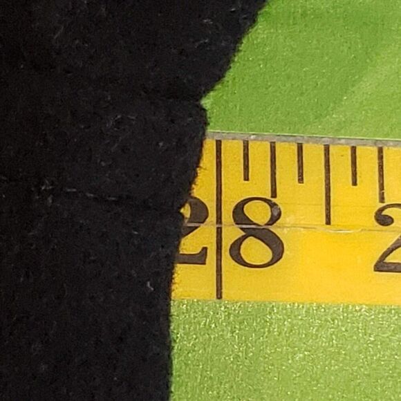 LL Bean Duffle Coat Mens L Large Navy Blue Wool Toggle Jacket Hood Vintage - Picture 9 of 10